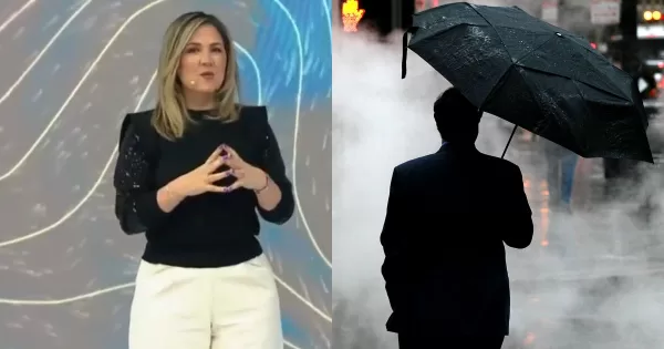 Ola polar lluvia y frío extremo en Santiago Meteoróloga Michelle Adam