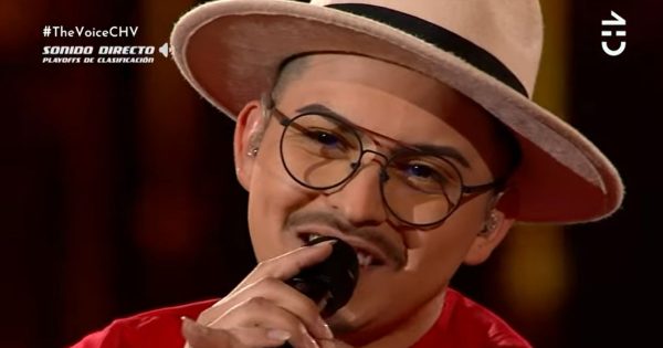 Ignacio Araneda Emocionó En The Voice Chile Con Clásico Italiano — Pudahuel 