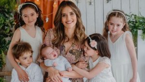 María Luisa Godoy Cautivó Con Tierna Foto De Todos Sus Hijos