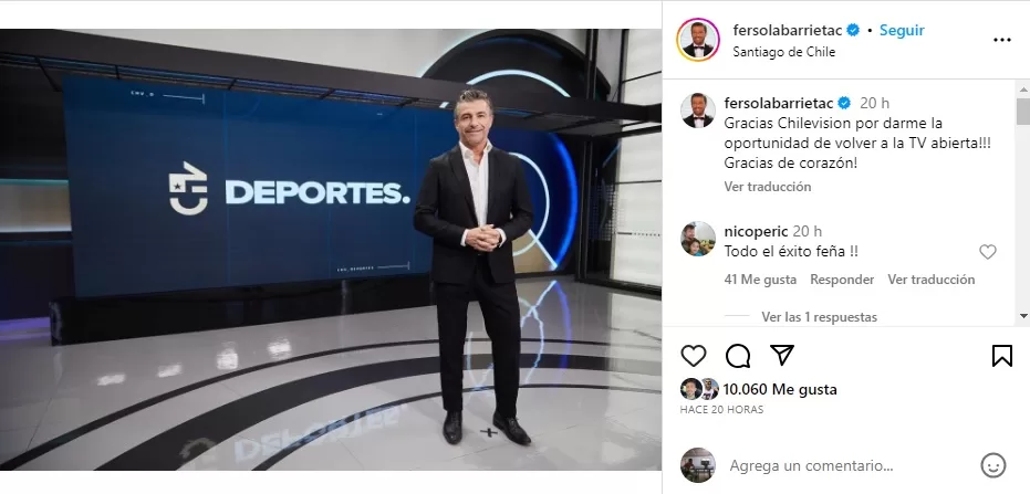 Fernando Solabarrieta Chv Instagram