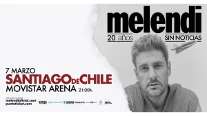 Melendi Regresa A Chile Con Su Exitosa Gira 20 Años Sin Noticias