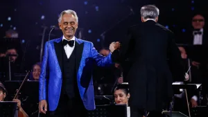 Verónica Y Ginebra_ Los Acompañantes De Andrea Bocelli Que No Subieron Al Escenario Del Festival De Viña 2024