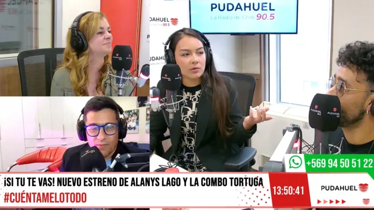 Alanys Lagos Y Dunga En Radio Pudahuel