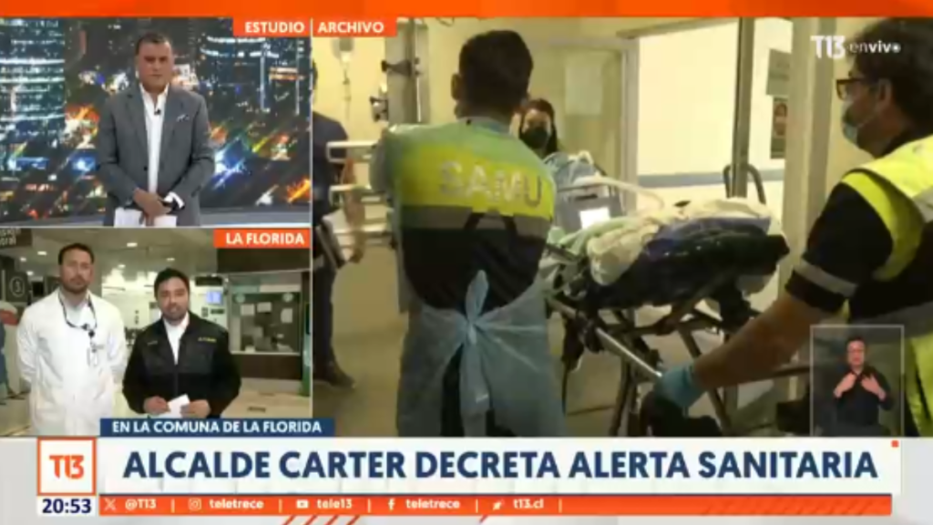 Alerta Sanitaria En La Florida. Carter En T13