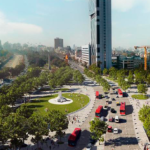 Foto Plaza Italia Como Sera Post Proyecto Nueva Alameda