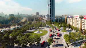 Foto Plaza Italia Como Sera Post Proyecto Nueva Alameda