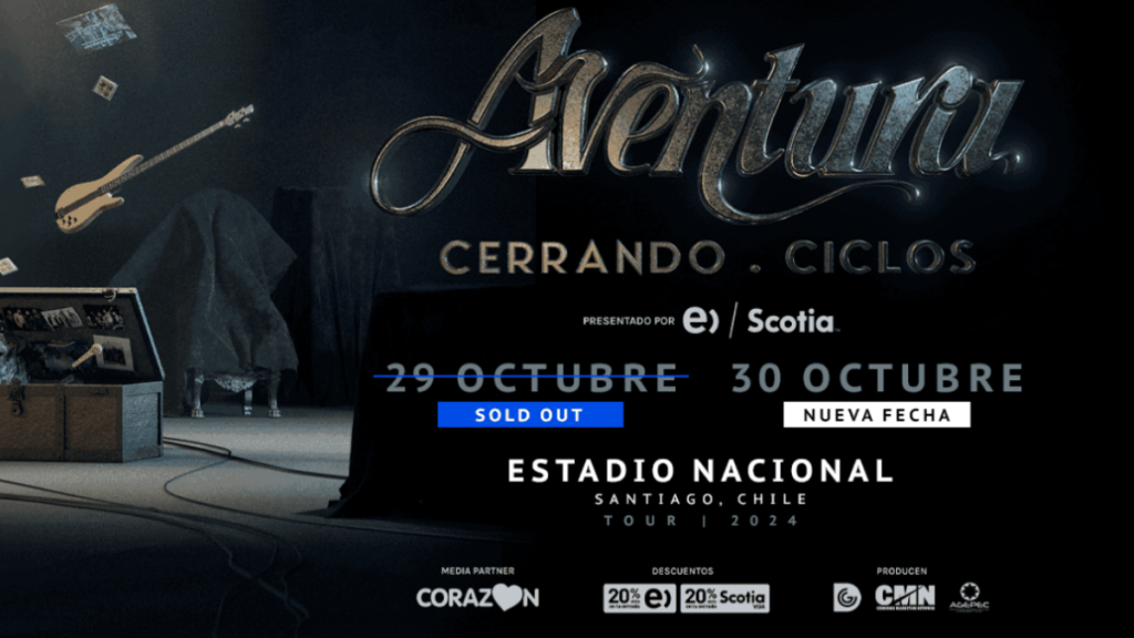 Segundo Concierto Aventura En Chile Ticketmaster