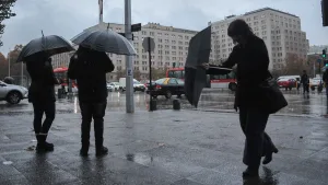 Lluvia En Santiago