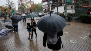 Lluvia En Santiago