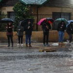 Lluvia En Santiago