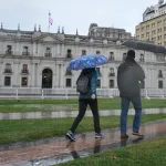 Lluvia En Santiago