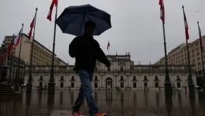 Lluvia En Santiago