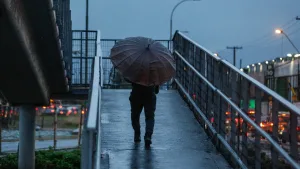 Lluvia En Santiago