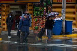 Heavy Rains Cause Chaos In Santiago