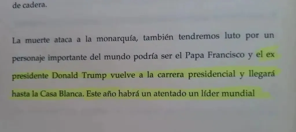 Latife Soto Prediccion Donald Trump ATENTADO