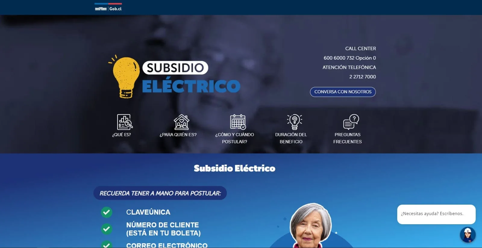 Subsidio De Luz En Chile