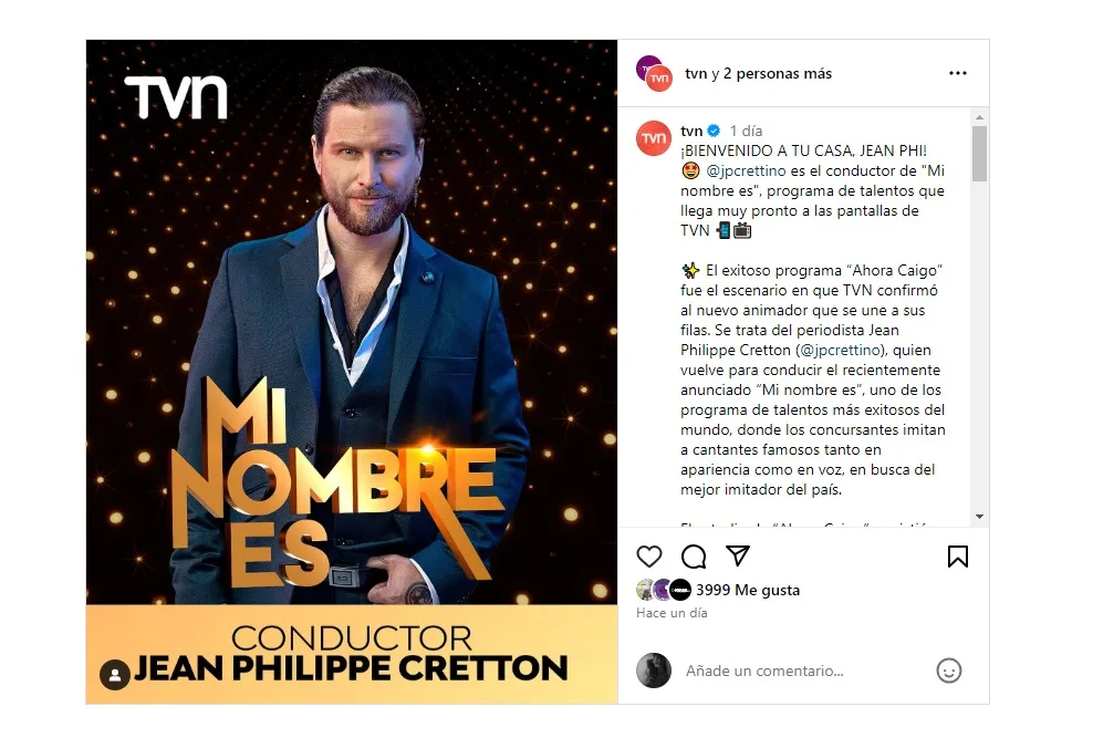 Instagram Jean Philippe Cretton