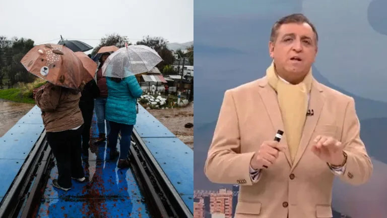 Lluvia En Santiago