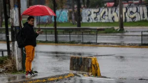 Lluvia En Santiago