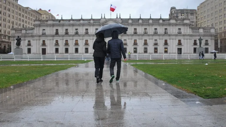 Lluvia En Santiago