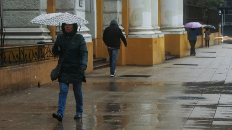 Lluvia En Santiago