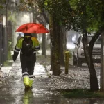 Lluvia En Santiago