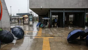 Lluvia En Santiago