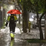 Lluvia En Santiago