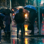 LLUVIA EN SANTIAGO AGOSTO