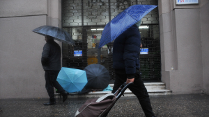 Lluvia En Santiago (2)