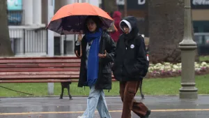 Lluvia En Santiago