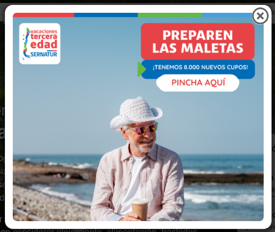 Programa Vacaciones Tercera Edad 2024