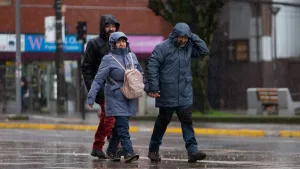 Lluvia En Santiago