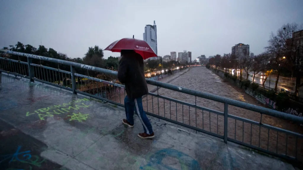 Lluvia En Santiago