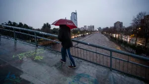 Lluvia En Santiago