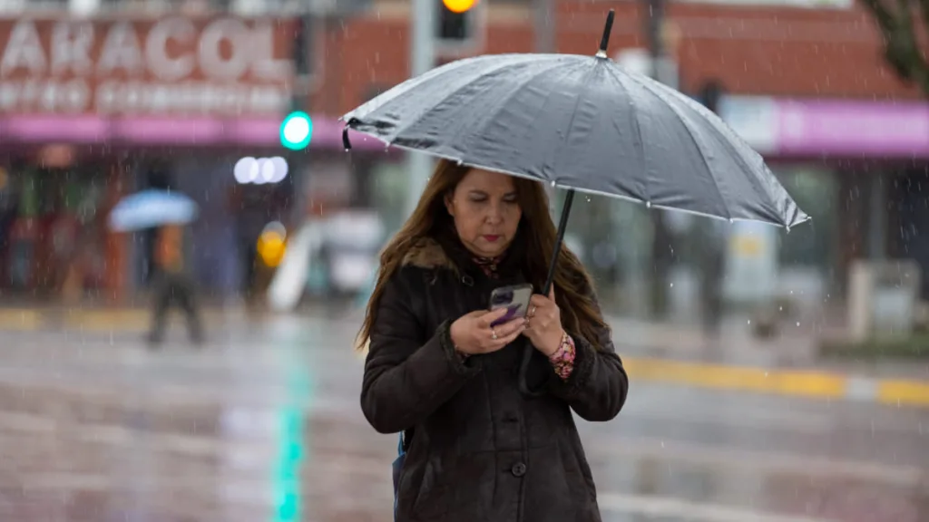 Lluvia En Santiago