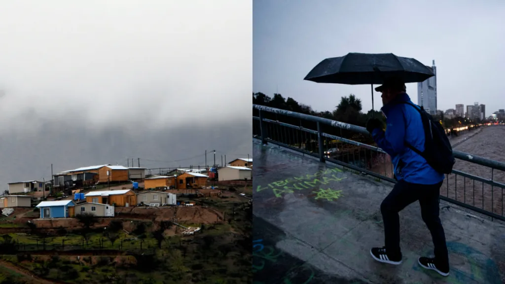 Lluvia En Santiago