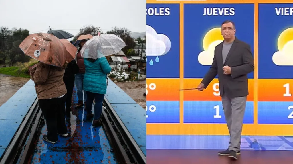 Lluvia En Santiago