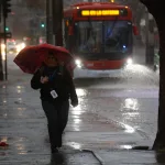 Lluvia En Santiago