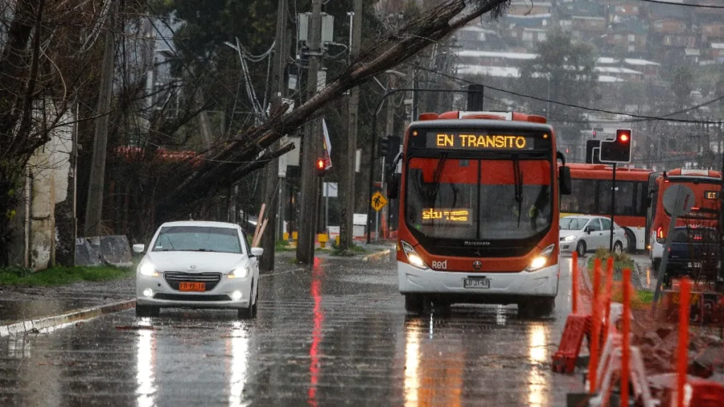 Lluvia En Santiago