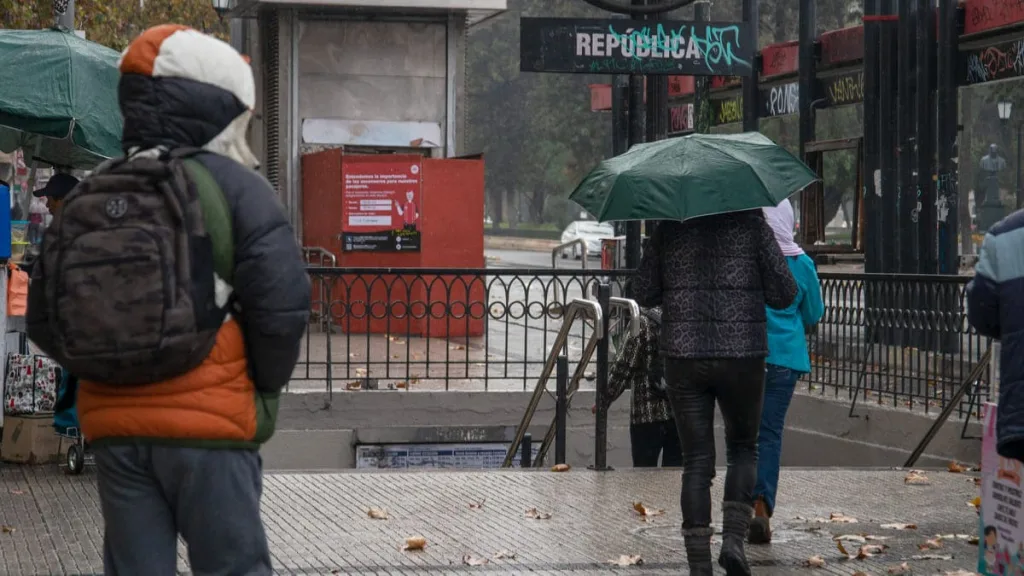 Lluvia En Santiago