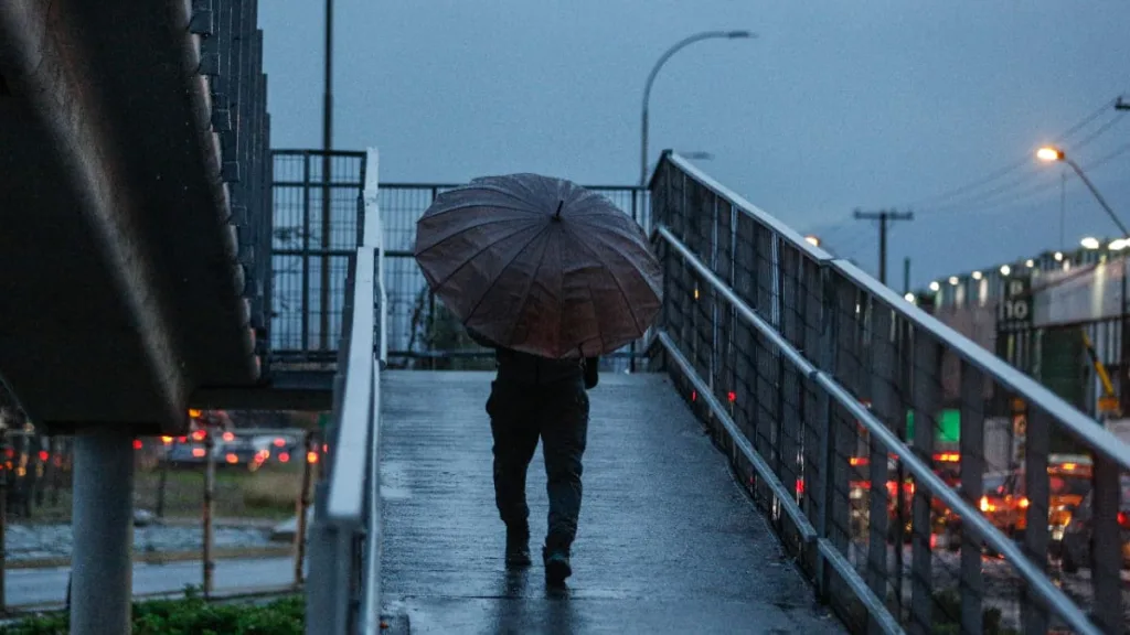 Lluvia En Santiago