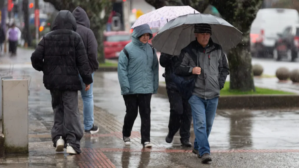 Lluvia En Santiago