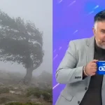 Ola Polar Viento Y Lluvia En Santiago