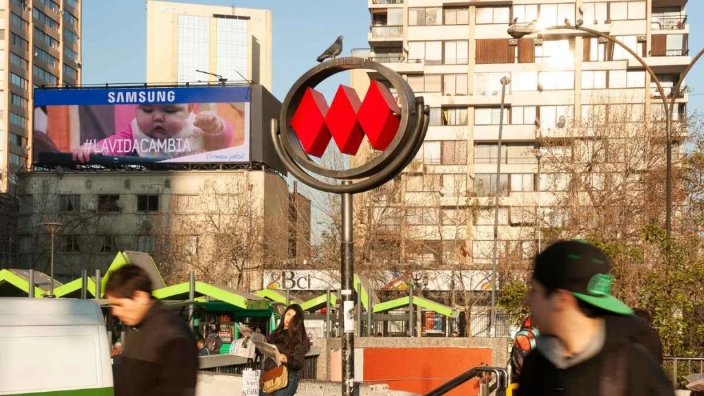 Metro De Santiago 18 Septiembre