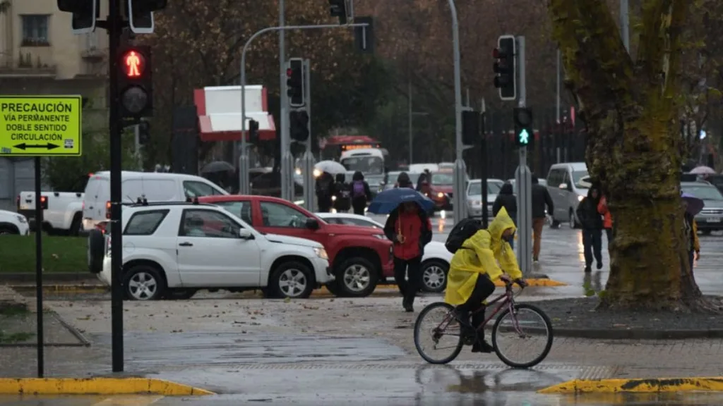 Lluvia En Santiago