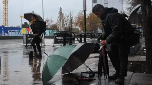 Lluvia En Santiago