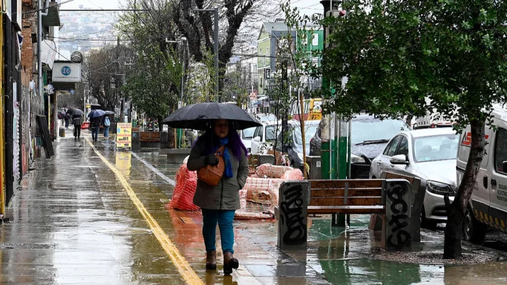 Lluvia En Santiago