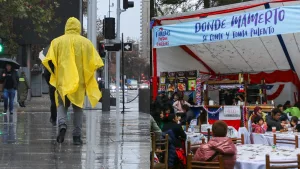 Lluvia En Santiago