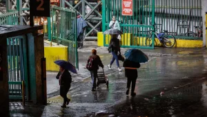 Lluvia En Santiago